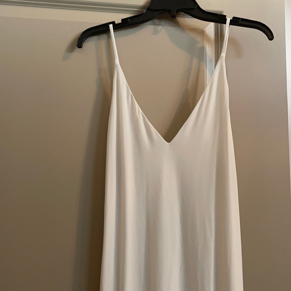 Fashion Nova White MIDI Dress